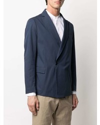 Мужской темно-синий хлопковый пиджак от Costumein