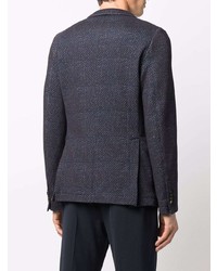 Мужской темно-синий хлопковый пиджак от Manuel Ritz