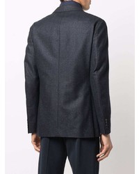 Мужской темно-синий хлопковый пиджак от Hackett