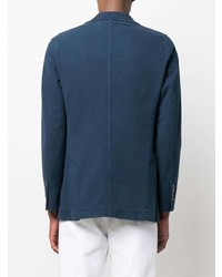 Мужской темно-синий хлопковый пиджак от Circolo 1901