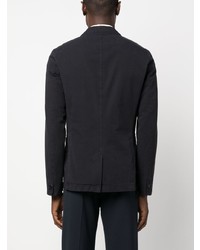 Мужской темно-синий хлопковый пиджак от PS Paul Smith