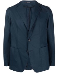 Мужской темно-синий хлопковый пиджак от Tagliatore