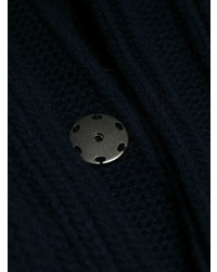 Мужской темно-синий худи с вышивкой от Valentino