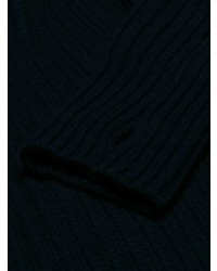 Мужской темно-синий худи с вышивкой от Valentino