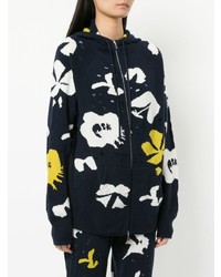 Женский темно-синий худи с принтом от Barrie