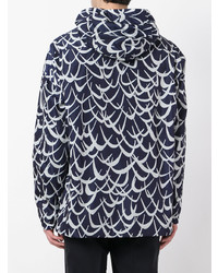 Мужской темно-синий худи с принтом от Marni