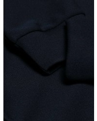 Мужской темно-синий худи с принтом от Fendi