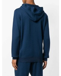 Мужской темно-синий худи с принтом от Kent & Curwen