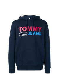 Мужской темно-синий худи с принтом от Tommy Jeans
