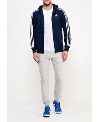 Мужской темно-синий худи от adidas Performance