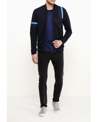 Мужской темно-синий худи от Antony Morato