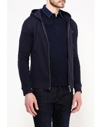 Мужской темно-синий худи от Armani Jeans