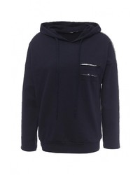 Женский темно-синий худи от Aurora Firenze