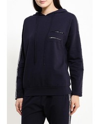 Женский темно-синий худи от Aurora Firenze