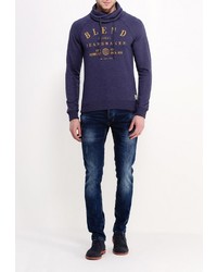 Мужской темно-синий худи от BLEND