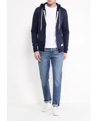 Мужской темно-синий худи от BLEND