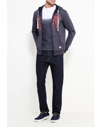 Мужской темно-синий худи от BLEND