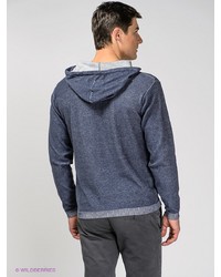 Мужской темно-синий худи от Blue Seven