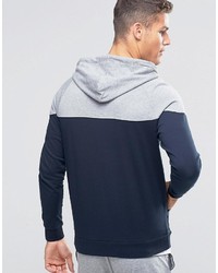 Мужской темно-синий худи от Hugo Boss