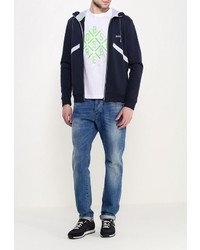 Мужской темно-синий худи от Boss Green