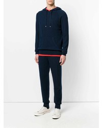 Мужской темно-синий худи от Ron Dorff