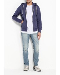 Мужской темно-синий худи от Celio