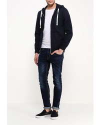 Мужской темно-синий худи от Celio