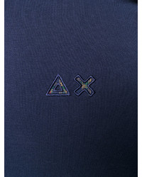 Мужской темно-синий худи от Sun 68