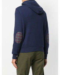 Мужской темно-синий худи от Sun 68