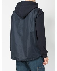 Мужской темно-синий худи от Juun.J