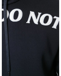 Мужской темно-синий худи от Neil Barrett