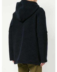 Мужской темно-синий худи от Strateas Carlucci