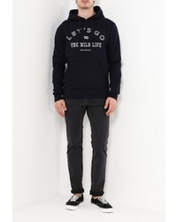 Мужской темно-синий худи от Frank NY