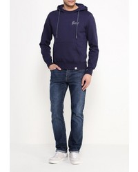 Мужской темно-синий худи от Guru