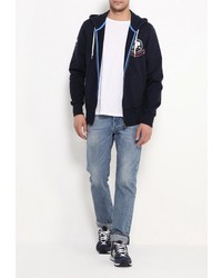 Мужской темно-синий худи от Helly Hansen