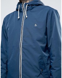 Мужской темно-синий худи от Original Penguin