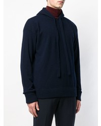 Мужской темно-синий худи от Laneus