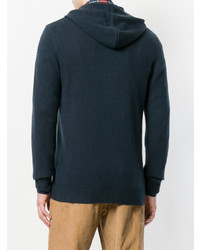 Мужской темно-синий худи от N.Peal