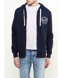 Мужской темно-синий худи от Jack &amp; Jones