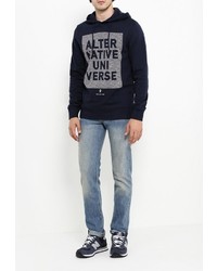 Мужской темно-синий худи от Jack &amp; Jones