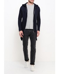 Мужской темно-синий худи от Kamora