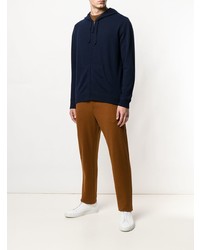 Мужской темно-синий худи от Laneus