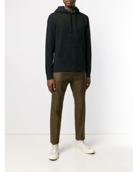 Мужской темно-синий худи от Woolrich