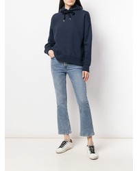 Женский темно-синий худи от Closed