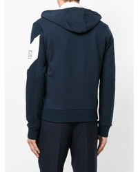 Мужской темно-синий худи от Moncler Gamme Bleu