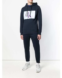 Мужской темно-синий худи от CK Jeans