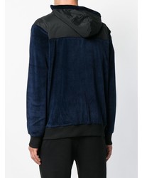 Мужской темно-синий худи от Les Benjamins