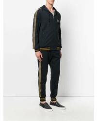 Мужской темно-синий худи от Dolce & Gabbana