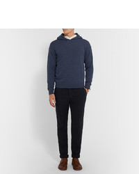 Мужской темно-синий худи от Massimo Alba