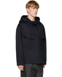 Мужской темно-синий худи от TOMORROWLAND